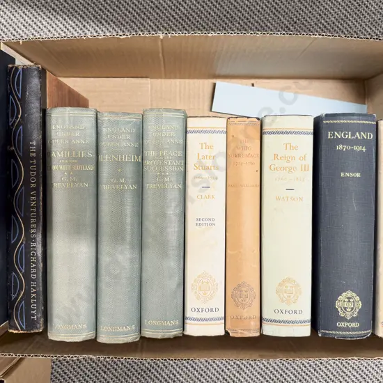 Box Quantity Assorted Vintage British History