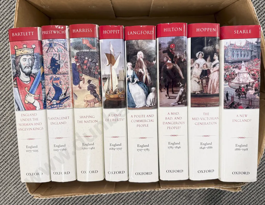 New Oxford History of England Eight Volumes (Incomplete) Image 1++