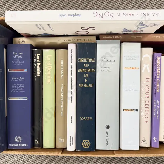 Box Quantity Assorted - Mainly NZ Legal Interest