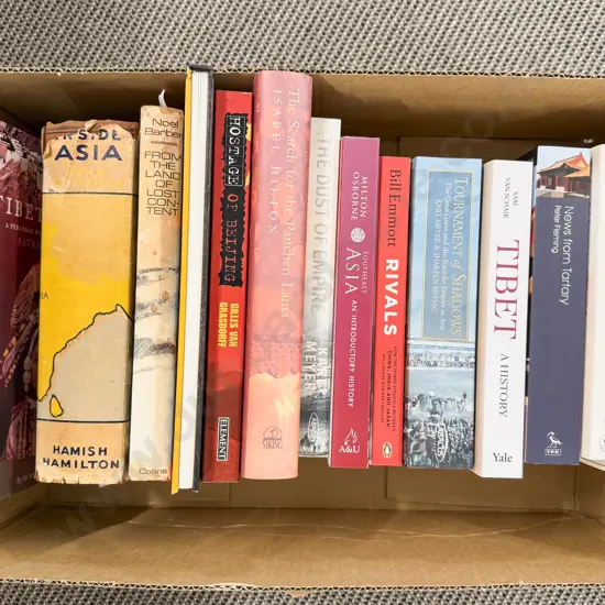 Box Quantity Assorted Tibetan & Asian History