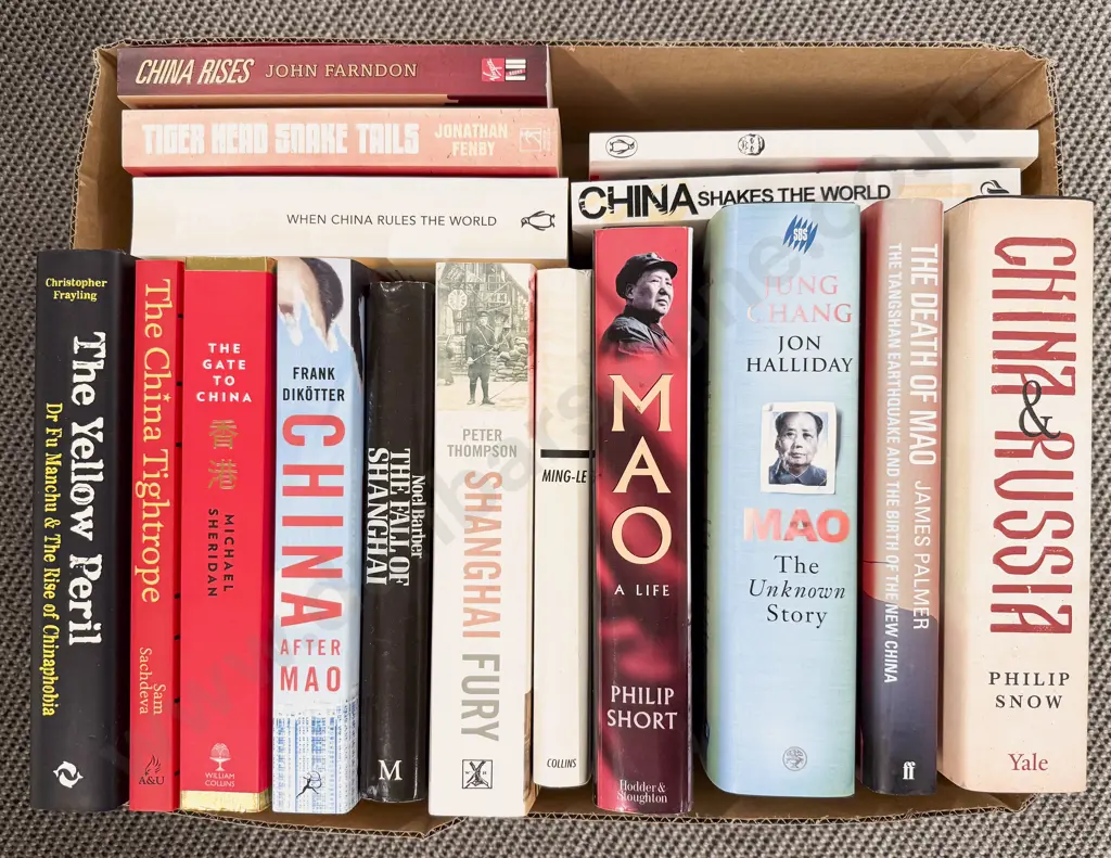 Box Quantity Assorted Chinese History Image 1++