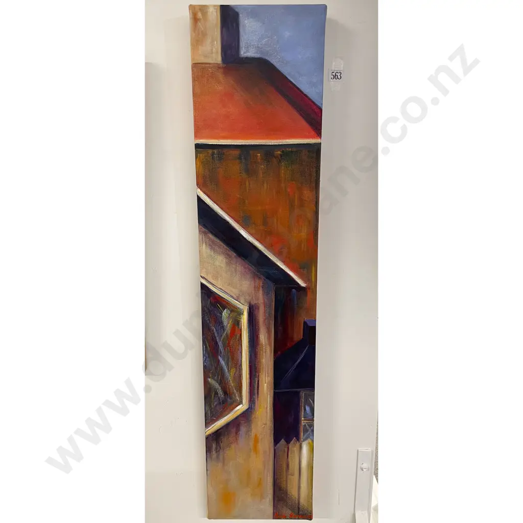 Anita Berman - "Russell Street I" - Acrylic on Canvas Image 1++