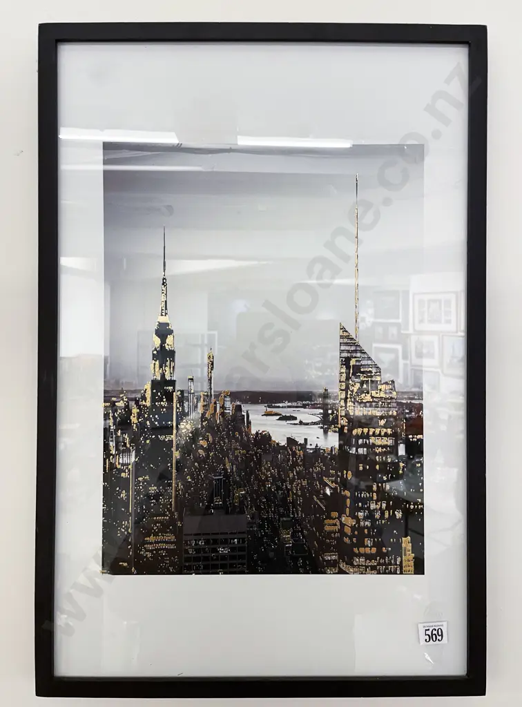 Framed Photographic Print of New York City Image 1++