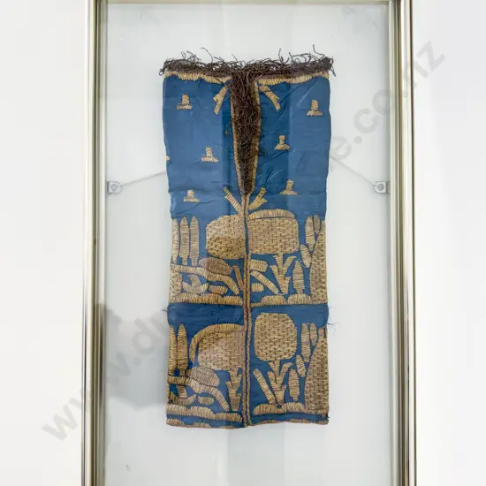 Framed Antique Chinese Kimono Cuff