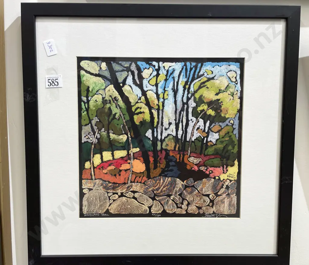 Brett Varney - "Woodland Trail" - Ltd Edition Print Image 1++