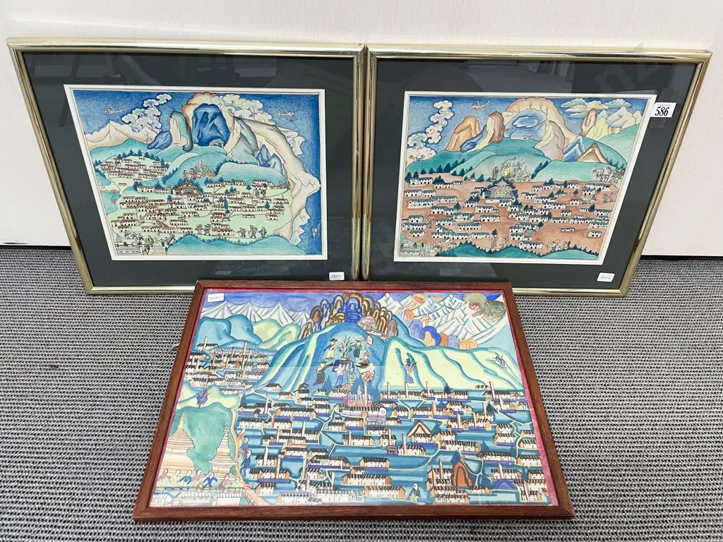 Three Framed Prints Image 1++