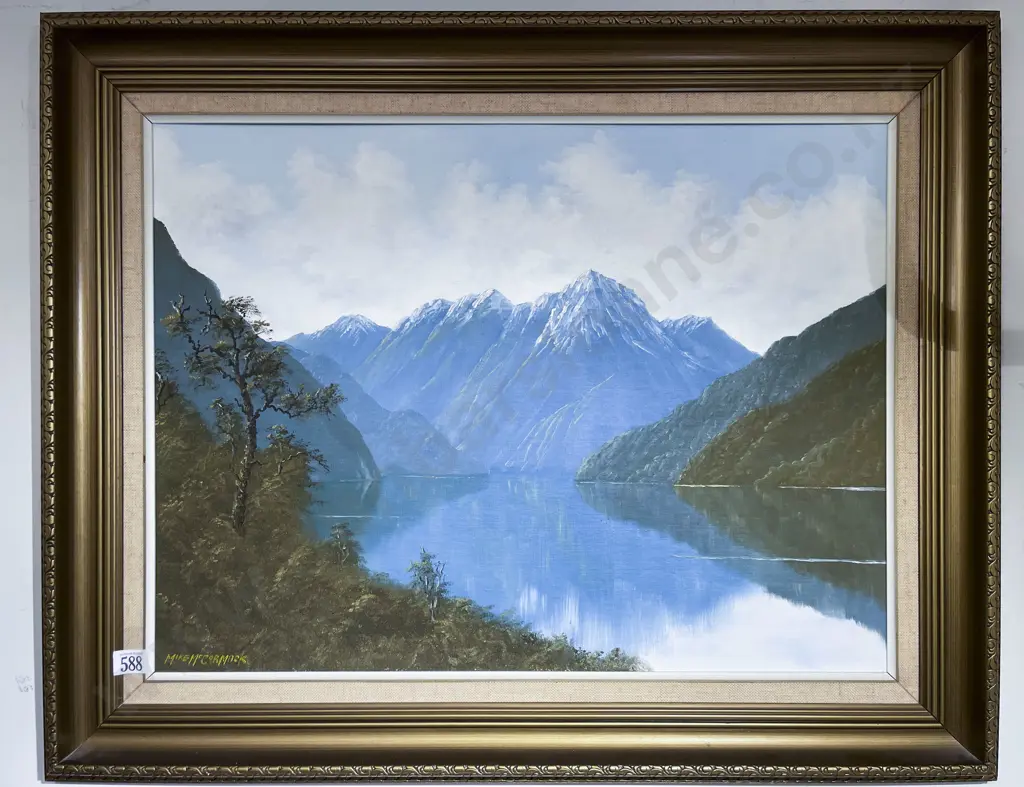 Mike McCormack - "Lake Tekapo" - Oil on Board Image 1++