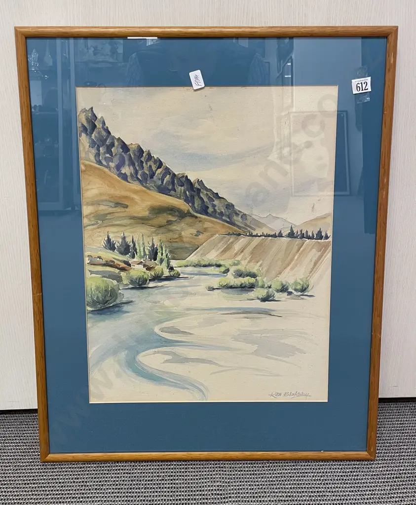 Rita Blakeley - "Winding River" - Watercolour Image 1++