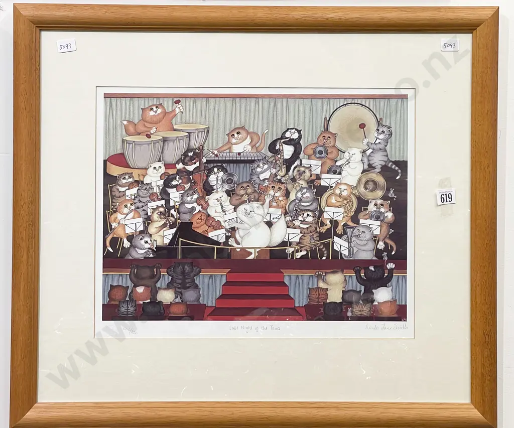 Linda Jane Smith - "Last Night of the Toms" - Ltd Edition Print Image 1++