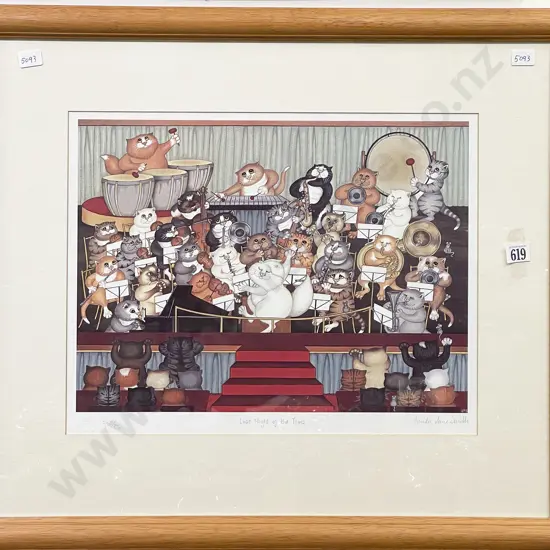 Linda Jane Smith - "Last Night of the Toms" - Ltd Edition Print