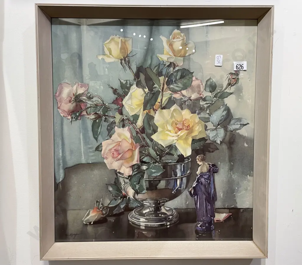 June Fragrance - Vintage Reproduction Print by E. Byaff Image 1++