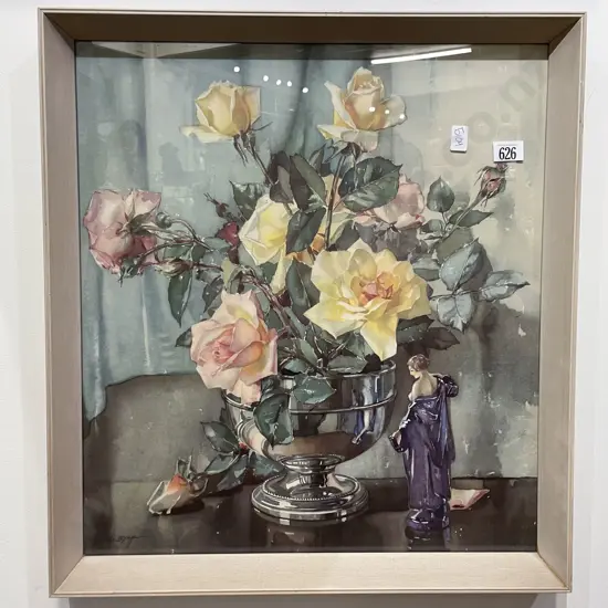June Fragrance - Vintage Reproduction Print by E. Byaff