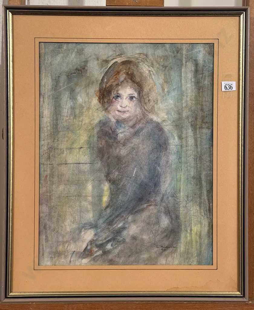 Tui McLauchlan - "Adrienne" - Watercolour Image 1++