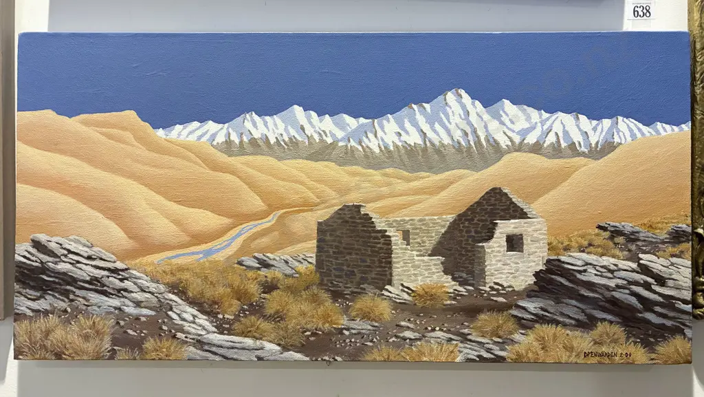 David Penwarden - "Relic II" - Acrylic on Canvas Image 1++