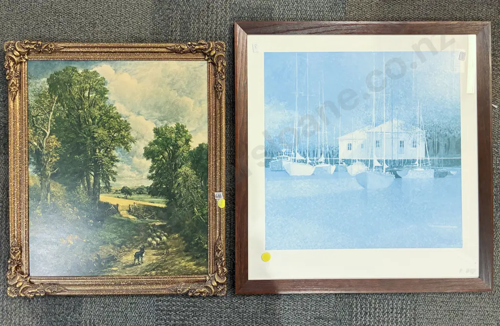 Two Framed Prints Image 1++