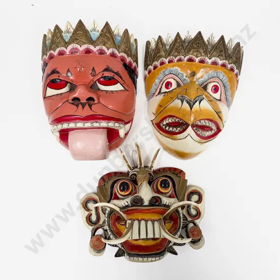Three Assorted Masks