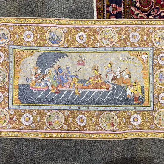 Indian Wall Hanging & Smaller Example
