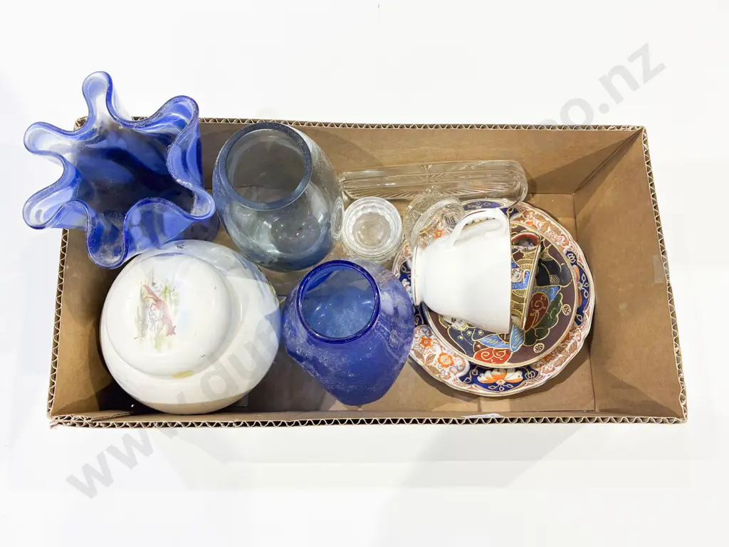 Box Qty of Assorted China & Glass Ware Image 1++