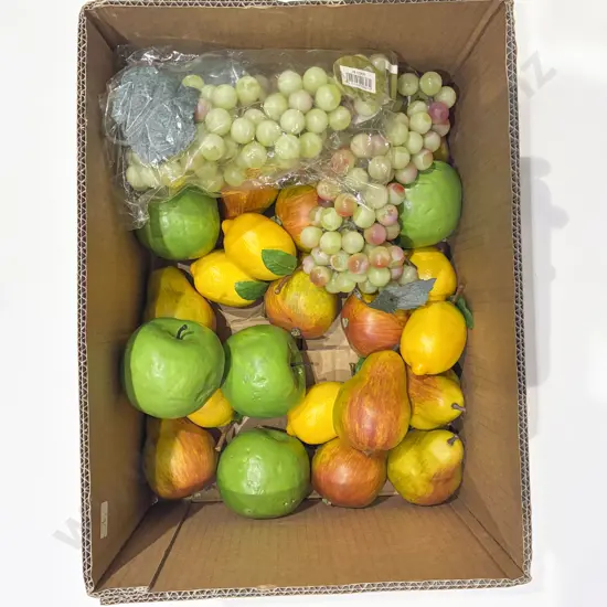Qty of Assorted Faux Fruit