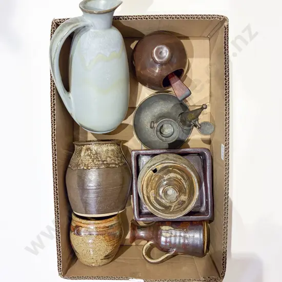 Box Qty of Assorted Pottery