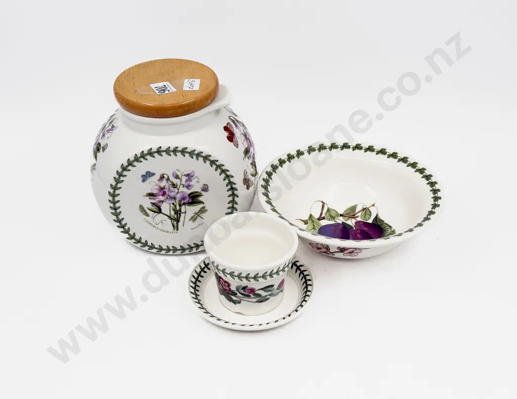 Portmerion Kitchen Jar & Two Others Image 1++