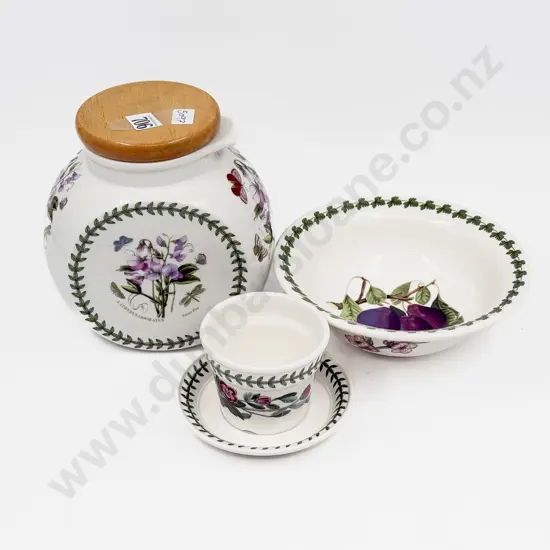 Portmerion Kitchen Jar & Two Others