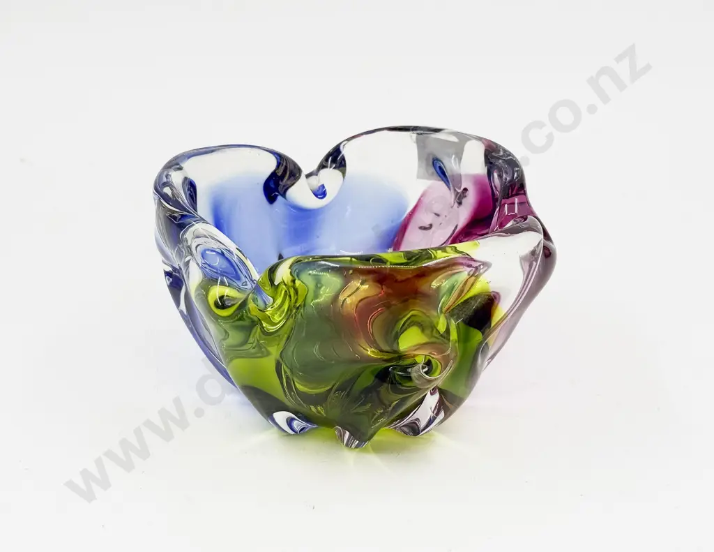 Murano Art Glass Bowl Image 1++