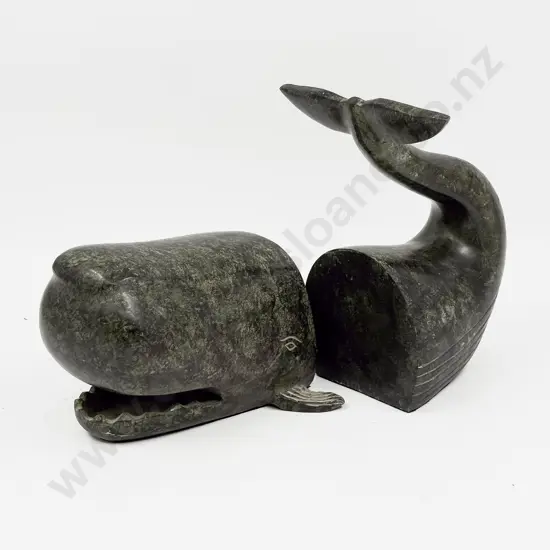 Pottery Barn Whale Form Bookends