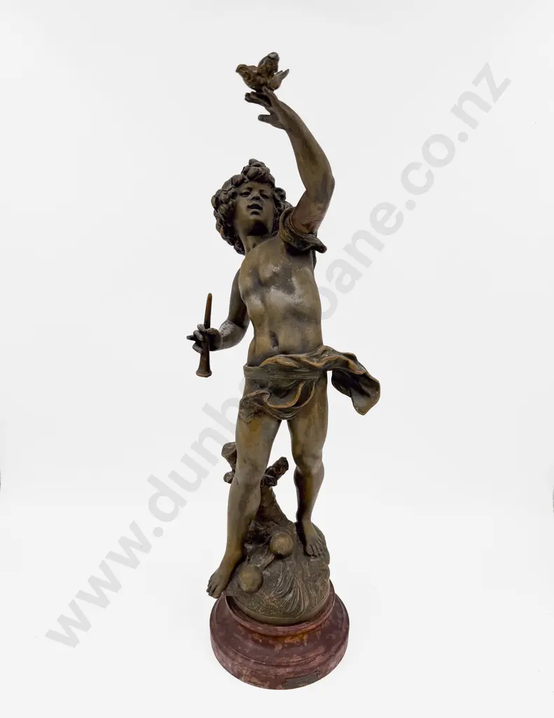 Louis Moreau Reproduction Bronze Style Sculpture Image 1++