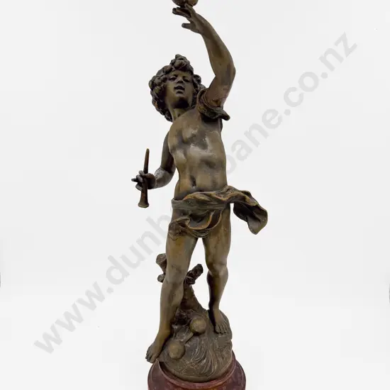Louis Moreau Reproduction Bronze Style Sculpture