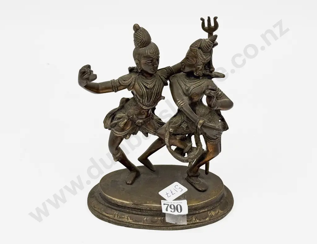 Thai Brass Figure Group of Immortals Image 1++