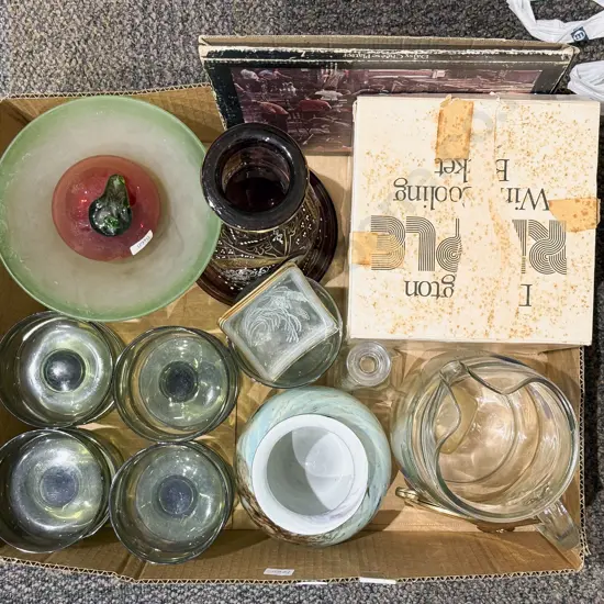 Qty of Assorted Glass Ware