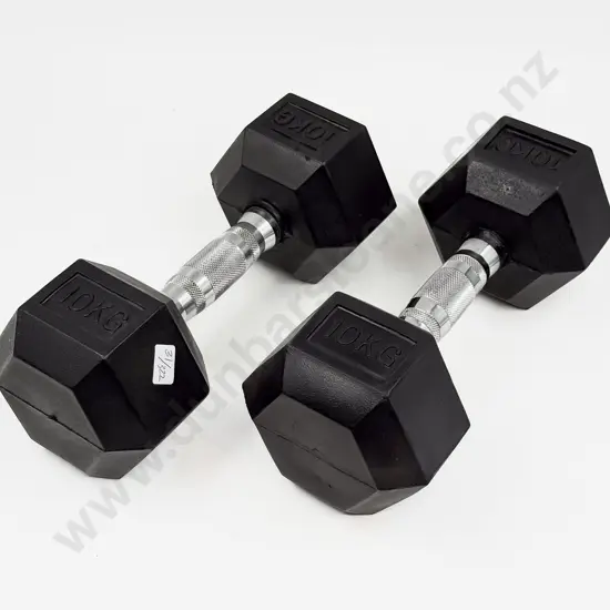 Pair of 10kg Dumbbells