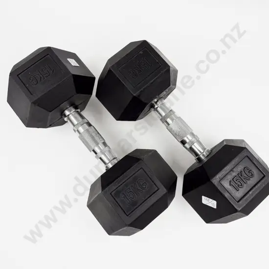 Pair of 15kg Dumbbells