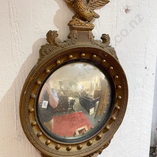 Reproduction Convex Wall Mirror
