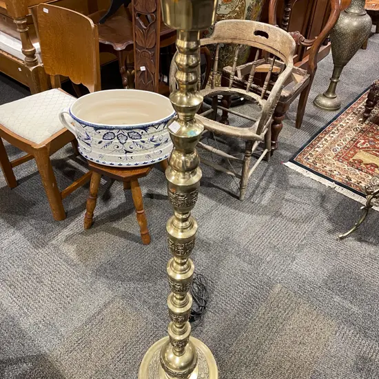 Brass Standard Lamp