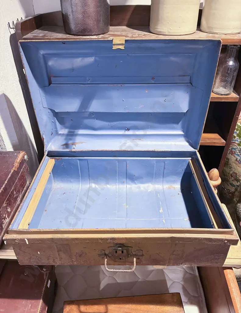 Small Tin Trunk Image 1++