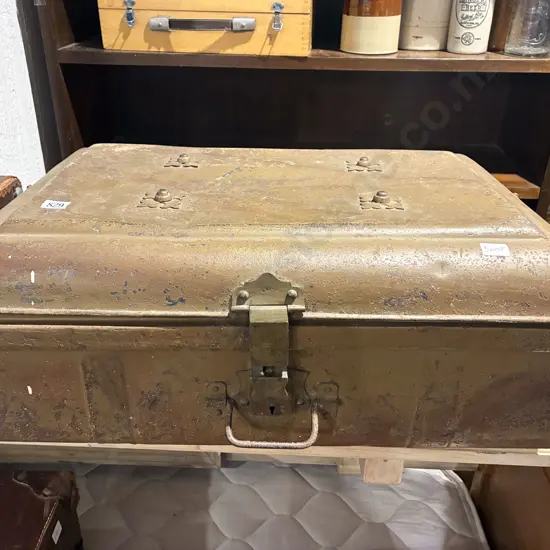 Small Tin Trunk