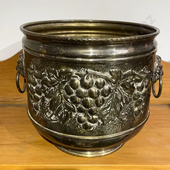 Small Brass Planter