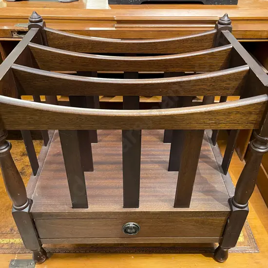 Reproduction Mahogany Canterbury