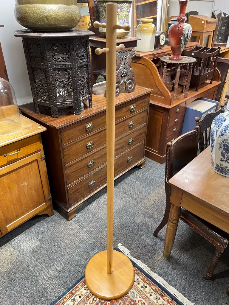 Modern Floor Standing Coat Rack Image 1++