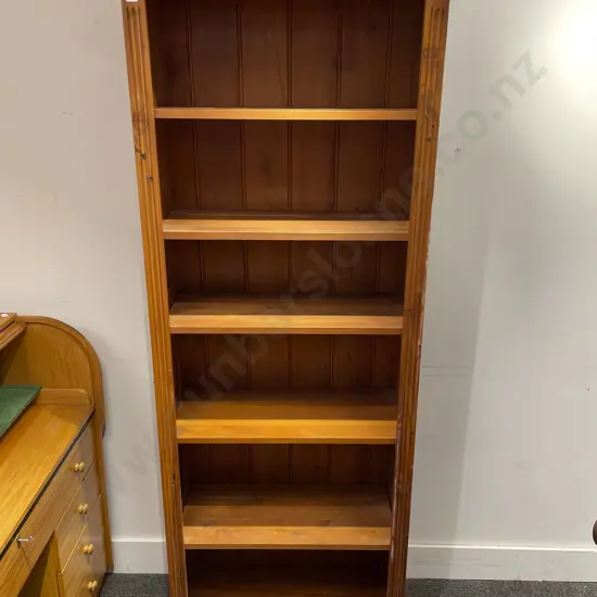 Woodpeckers NZ Made Tall Open Bookcase