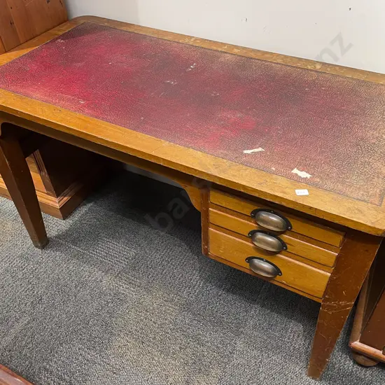 Leather Top Desk