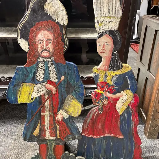 Late Victorian Figural Painted Shop Signs