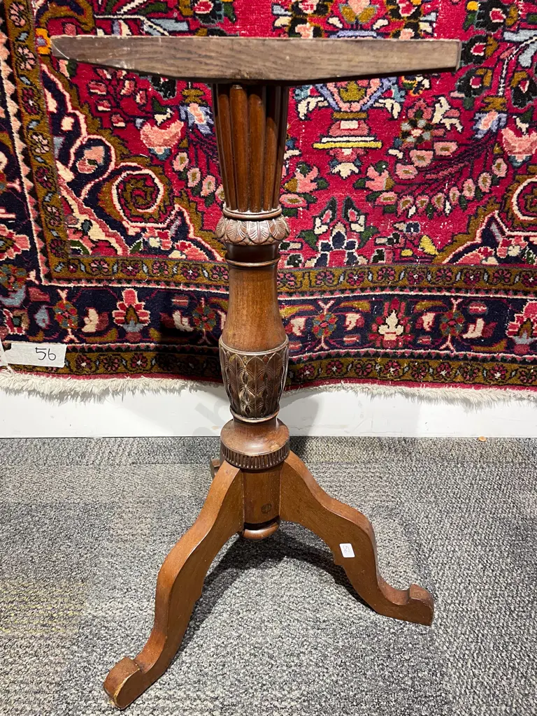 Edwardian Mahogany Table Base Image 1++