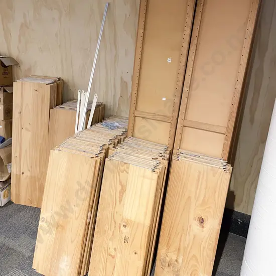 Large Quantity Assorted Lundia Shelving