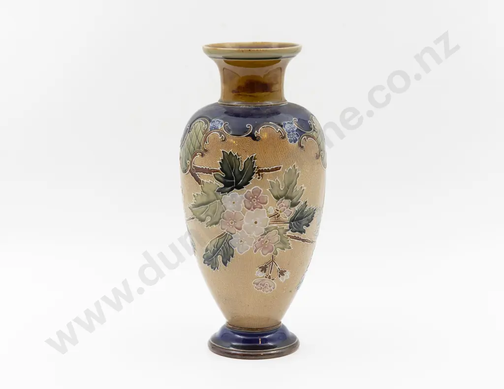 Doulton Lambeth Slaters Mantle Vase 41cm H Image 1++