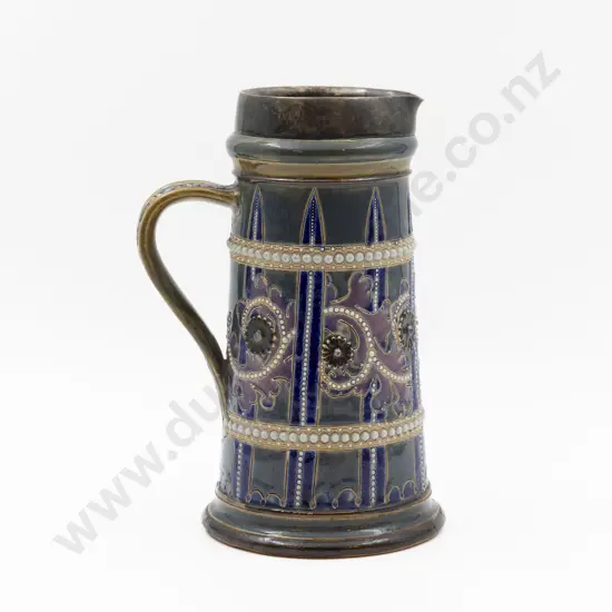 Dated 1879 Doulton Lambeth George Tinworth Lemonade Jug