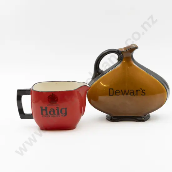 RD Dewar's Whisky Decanter & Other Haig's Water Jug