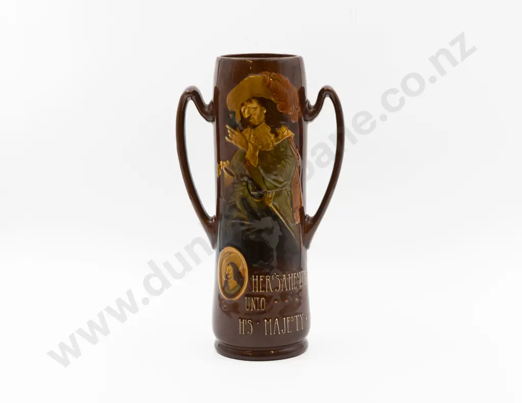 RD Kingsware Handled Long Stem Vase Image 1++